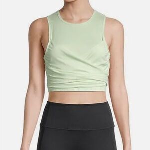Free people movement active green top